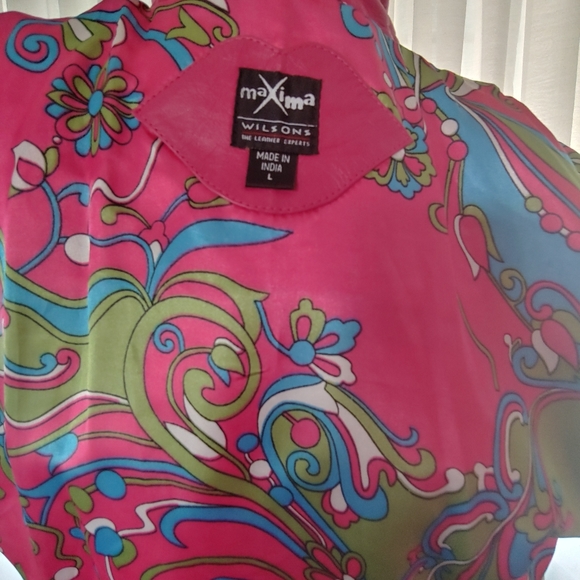 🔥 VINTAGE MAXIMA WILSON THE LEATHER EXPERTS 🔥SIZE L - Picture 9 of 9